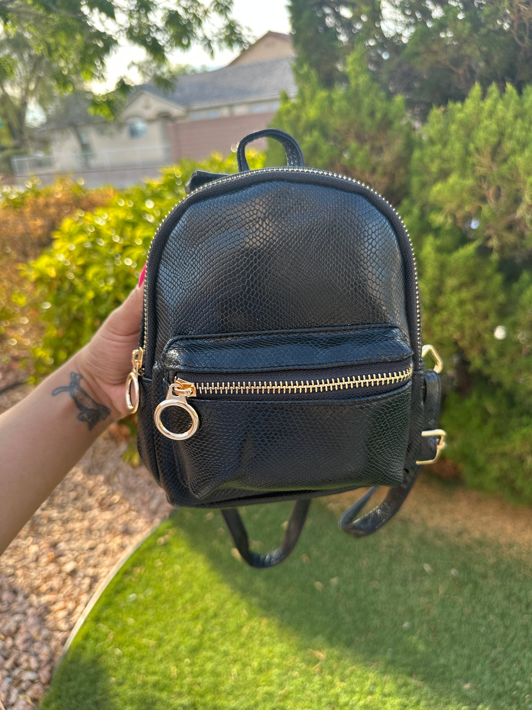 Python Mini Backpack