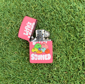 Life's better stoned Refillable Lighter